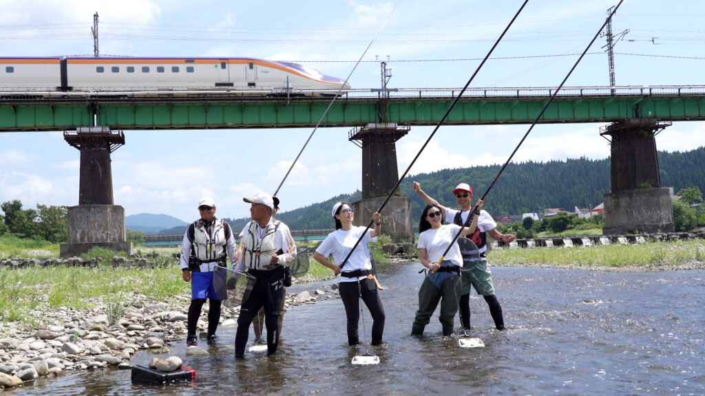 山形最上小國川香魚釣體驗｜日本傳統漁法・專人一對一指導